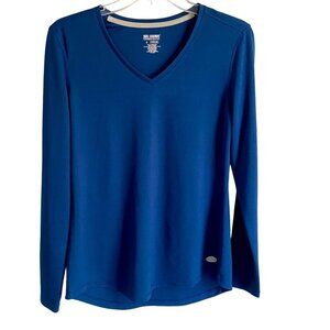 Reel Legends Freeline Blue Long Sleeve Performance Top Women's Size Small NEW